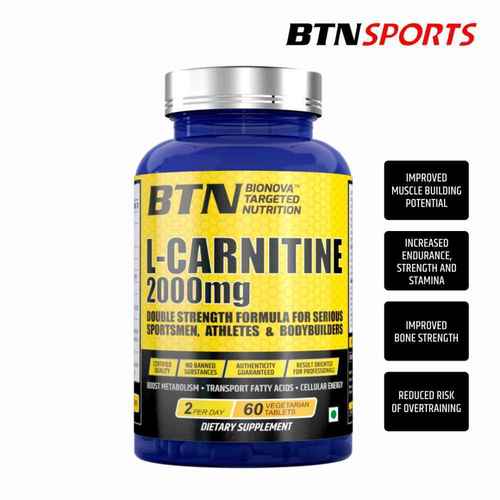 L-Carnitine Capsules 2000 Mg Shelf Life: 12 Months