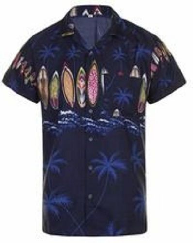 Men Hawaiian Beach Shirts