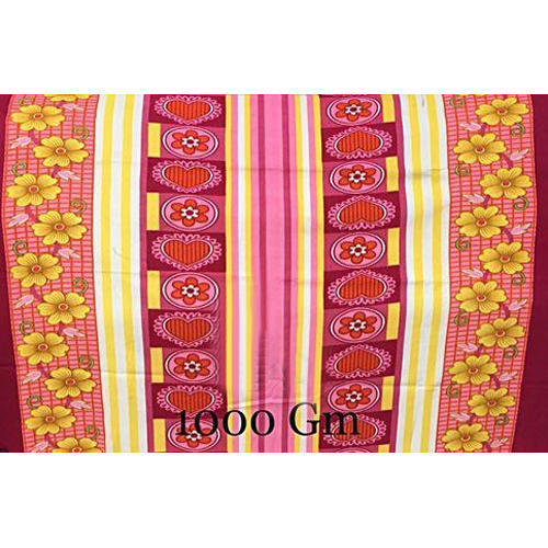 Multicolor Printed Lines Polar Blanket