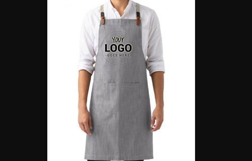 Professional Gray Kitchen Chef Apron Number Of Pockets: 1