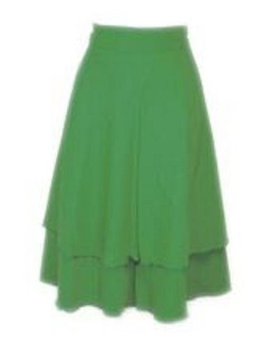 Various Colors Are Available Women Polyester Wrap Skirt