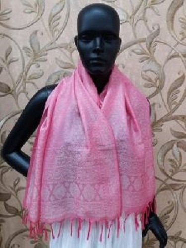 Various Colors Are Available Handloom Banarasi Paper Silk Dupatta