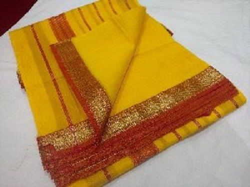 Various Colors  Are Available Yellow Maheshwari Traditional Sarees