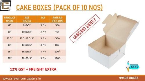 Aggregate 86+ cake packaging boxes india super hot - awesomeenglish.edu.vn