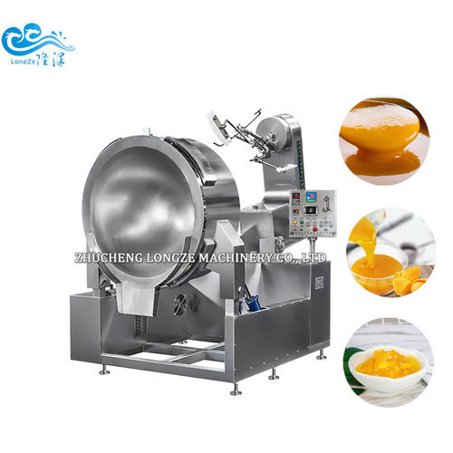 Electric Heating Gas Caramel Sauce Cooking Machine