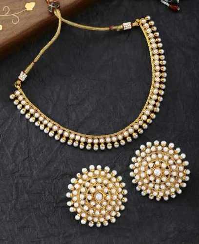 Gold Fashion Imitation Necklace Set