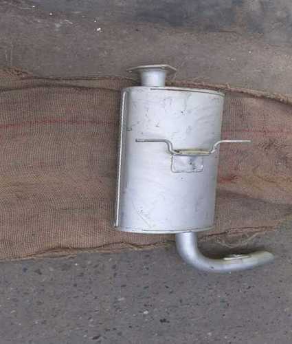 Silver Tone Heavy Duty Automobile Dholki Silencer