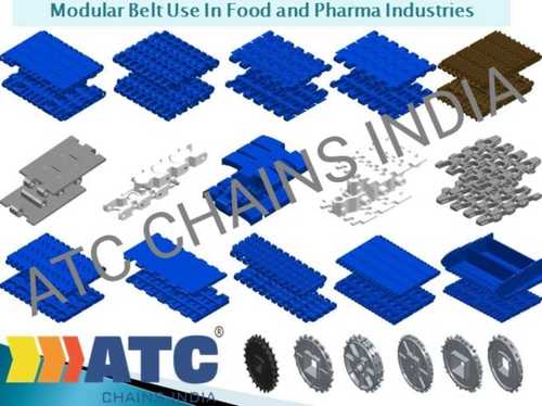 Pp Pom And Pka Industrial Plastic Modular Belt