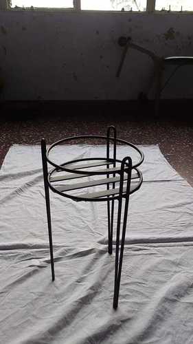 Black Metal Plant Stand For Indoor And Outdoor