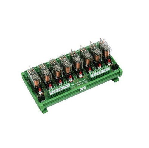 Green 8 Channel Interface Relay Module Board