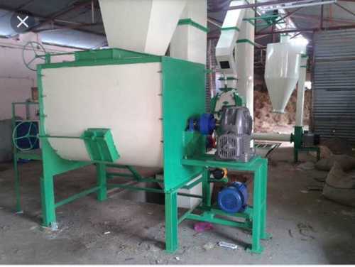 Green Automatic Grade Heavy Cattle Feed Machinery And Pellet Machine