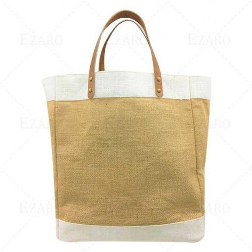 Handled Jute Grocery Bag