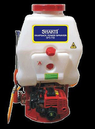 White Low Maintenance Power Sprayer