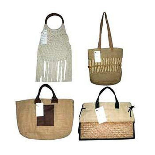 Multicolor Mesmerizing Designs Jute Bags