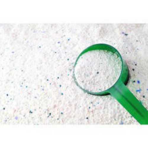 Blue and White Detergent Powder