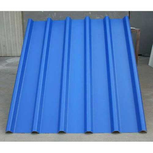 Corrosion Resistant Roofing Sheet - Plastic, Rectangular Shape, Grey Color, 2.5-3mm Thickness - Durable & High-Quality Finish