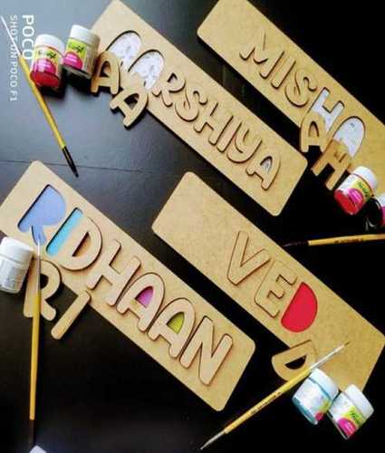 Decorative Personalized Wooden Cutouts Application: Gfit