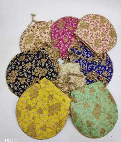 Various Embroidered Designer Potli Bag