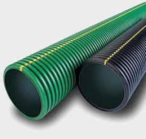 Geopipe - HDPE Round Corrugated Plastic Pipes | High Strength, Leak Proof, Weather-Resistant, Breakage-Proof, Eco-Friendly, 2-Year Warranty