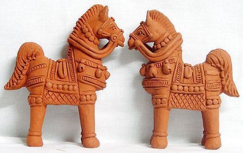 Terracotta Realistic Animal Sculptures