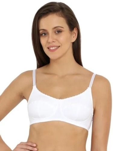 White Slim Fit Bra