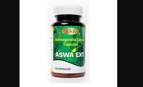 Ayurvedic Ashwagandha Extract Capsules - 60 Count Bottle | Stress Relief, Anxiety Reduction, Fertility Enhancement, Cognitive Support