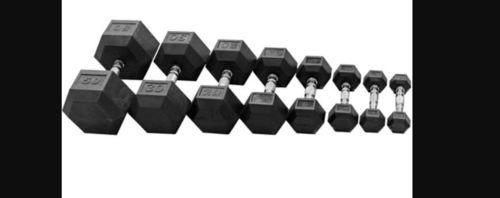 Cast Iron Hexagonal Shaped Dumbbells Application: Endurance