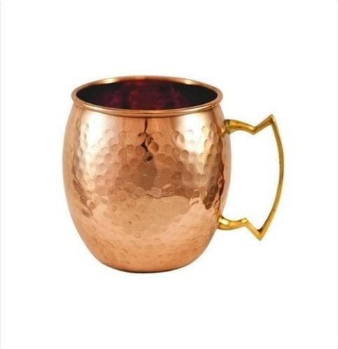 Hammered Pure Copper Mug