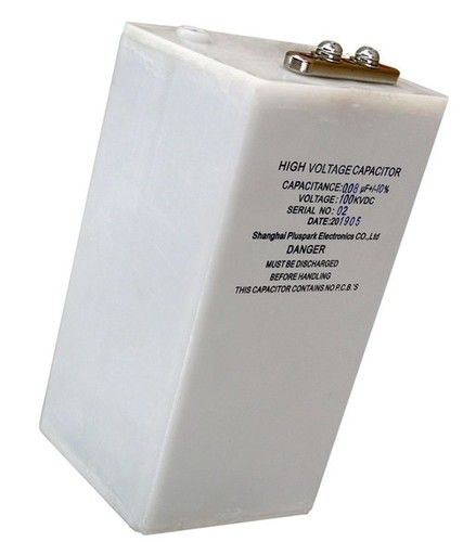 Plastic Case High Voltage 100Kv 80Nf 0.08Uf Capacitor