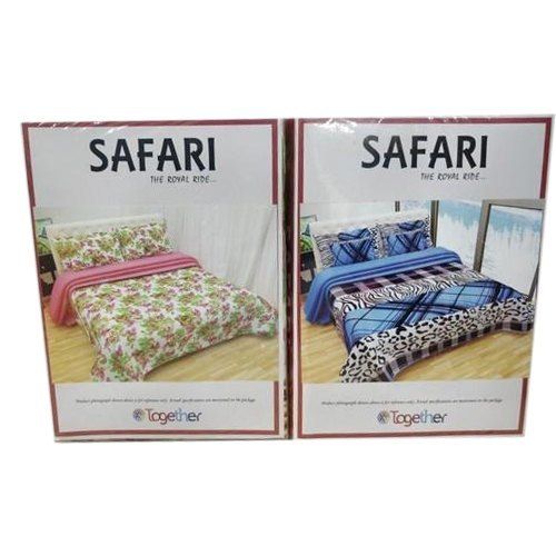 Printed Safari Double Bedsheet