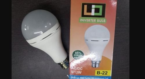 White Rechargeable Ac Dc Led Inverter Bulb