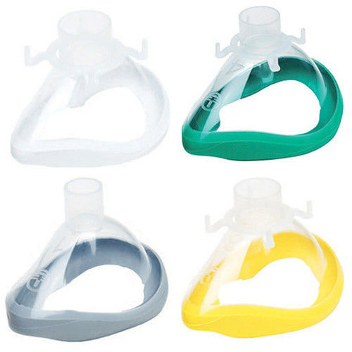 Transparent Anatomical Anesthesia Face Mask