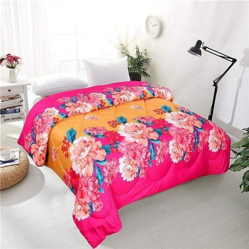 Avnoor Daresy Thick Glace Cotton Double Bed Sheet 90 X 100 Inches