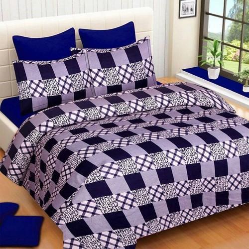 Block Printed Bed Sheet