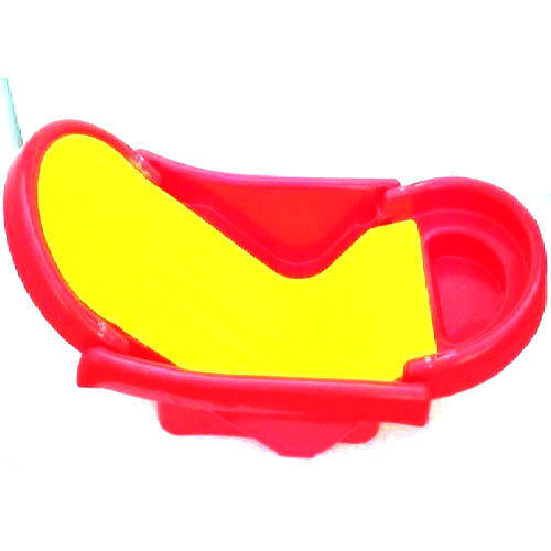 Red And Yellow Plastic Baby Bath Tub