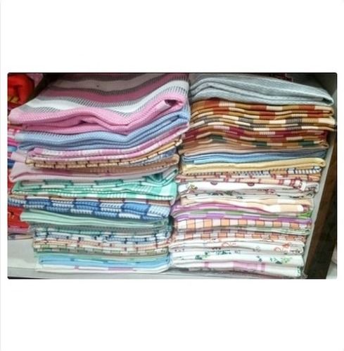 Stripes Printed Light Towels Age Group: Old Age