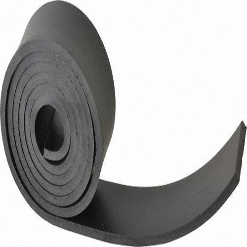 Black Sponge Rubber Strips