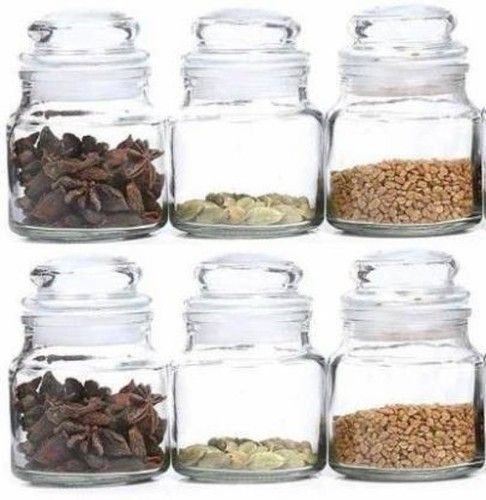 Fine Finish Packing Glass Jar