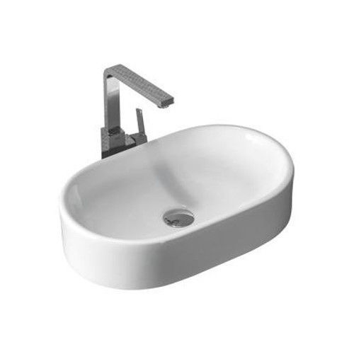 White Grassi Table Top Wash Basin