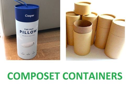 Round Shape Composite Paper Container