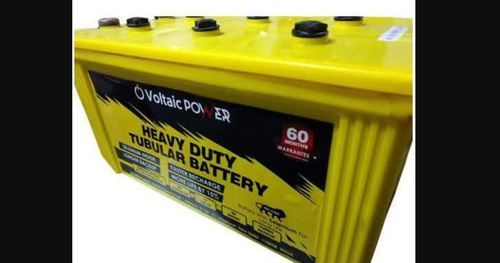 Yellow Heavy Duty Tubular Battery