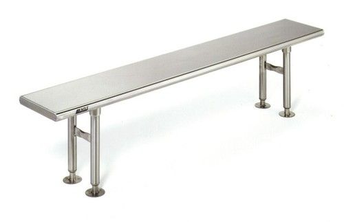 Stainless Steel 304 Gowning Bench - Customized Size, Polished Finish, Rust Resistant, Easy To Clean, Durable, Modern Indoor Furniture