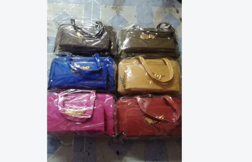 Adjustable Strap Ladies Leather Handbag