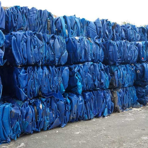 Blue Hdpe Drum Scrap For Recycling