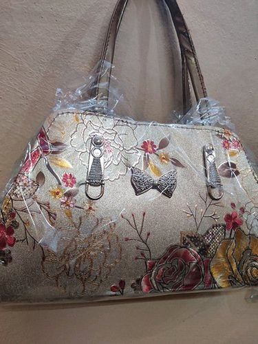 Ladies Flower Printed Handbag