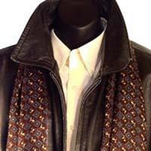Light Weight Embroidered Mens Scarf