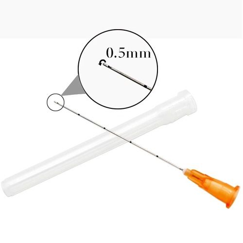 Micro Canula Sterile Syringe Needle For Fillers Smooth Inyeccion 25g 27g