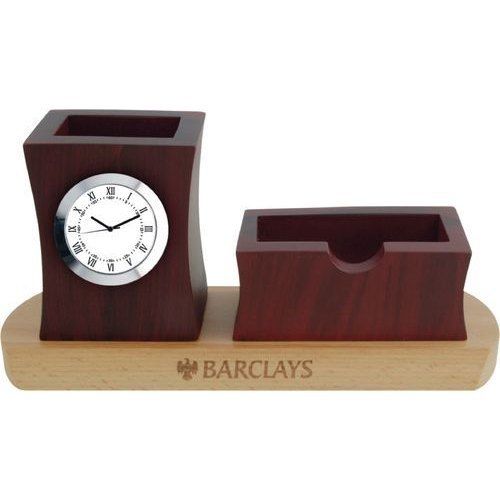 Wooden Table Clock For Gift
