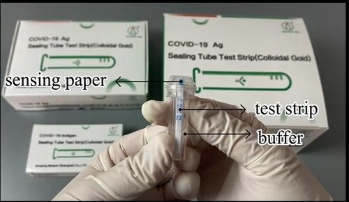 COVID-19 Ag/Ab (IgG/IgM) and Influenza Ag(A/B) Sealing Tube Twin Test Strip