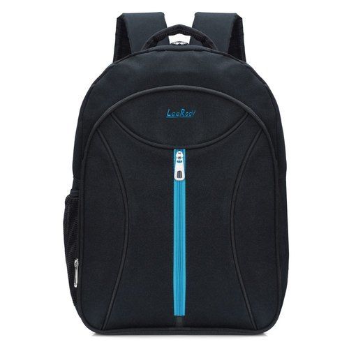 Lower Energy Consumption Black Color Zipper Clouser Nylon School Bags